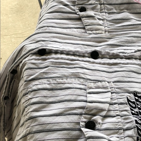 Harley Davidson Button Down Garage Tee - Picture 7 of 7